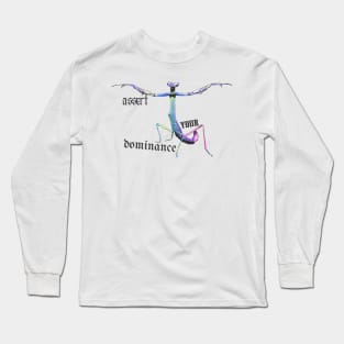 T-Posing Praying Mantis Long Sleeve T-Shirt